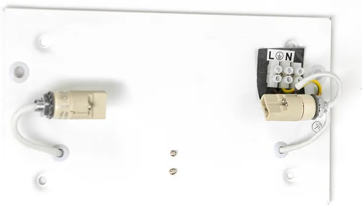 Модерна стенна лампа стомана 2 светлини - Otan