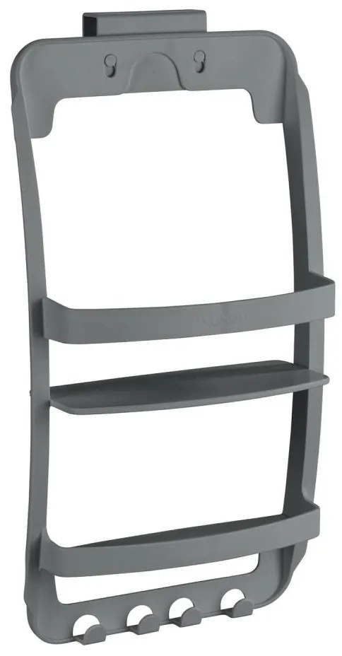 WENKO 24633100 - Полица UNIVERSAL 26x54,5 см антрацит