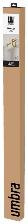 Стоманен разтегателен корниз 107 - 305 cm Ringlet - Umbra