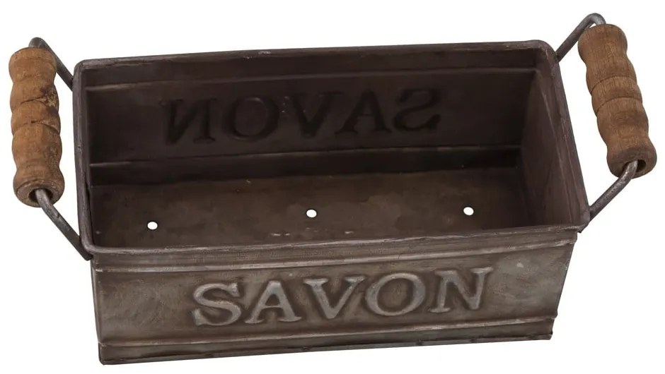 Тъмносив метален дозатор за сапун - Antic Line