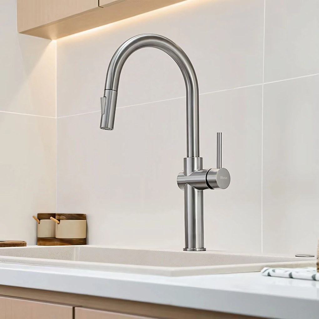 Смесител за кухня Rea Fresh High BRUSH NICKEL