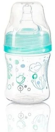 Babyono - Шише широко гърло 120 мл синьо 402/01