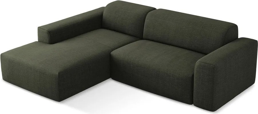 Зелен ъглов диван (ляв ъгъл) Keli – Makamii