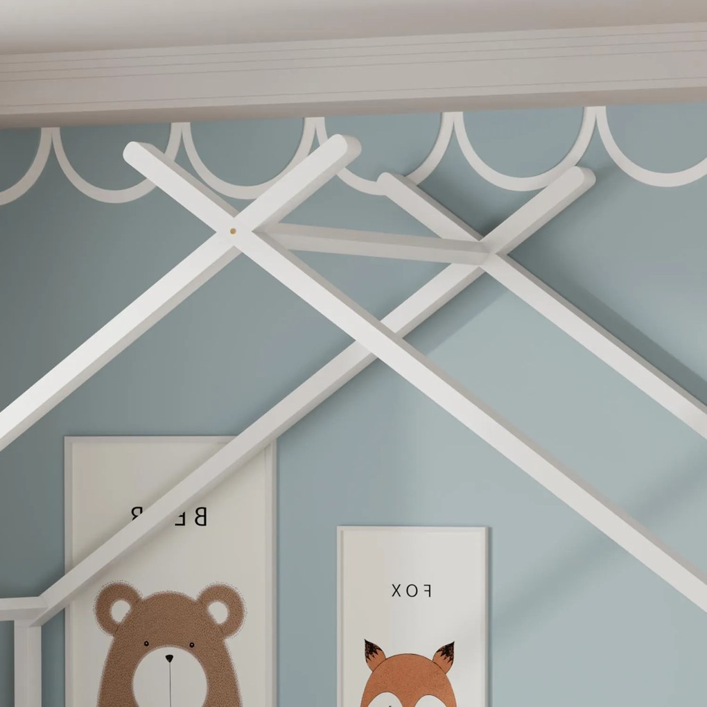 Детско легло Valerie-бял