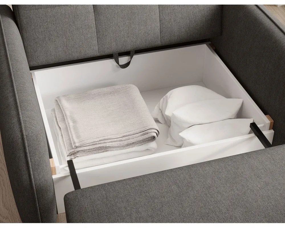 Тъмносиво кресло Laine – ELTAP