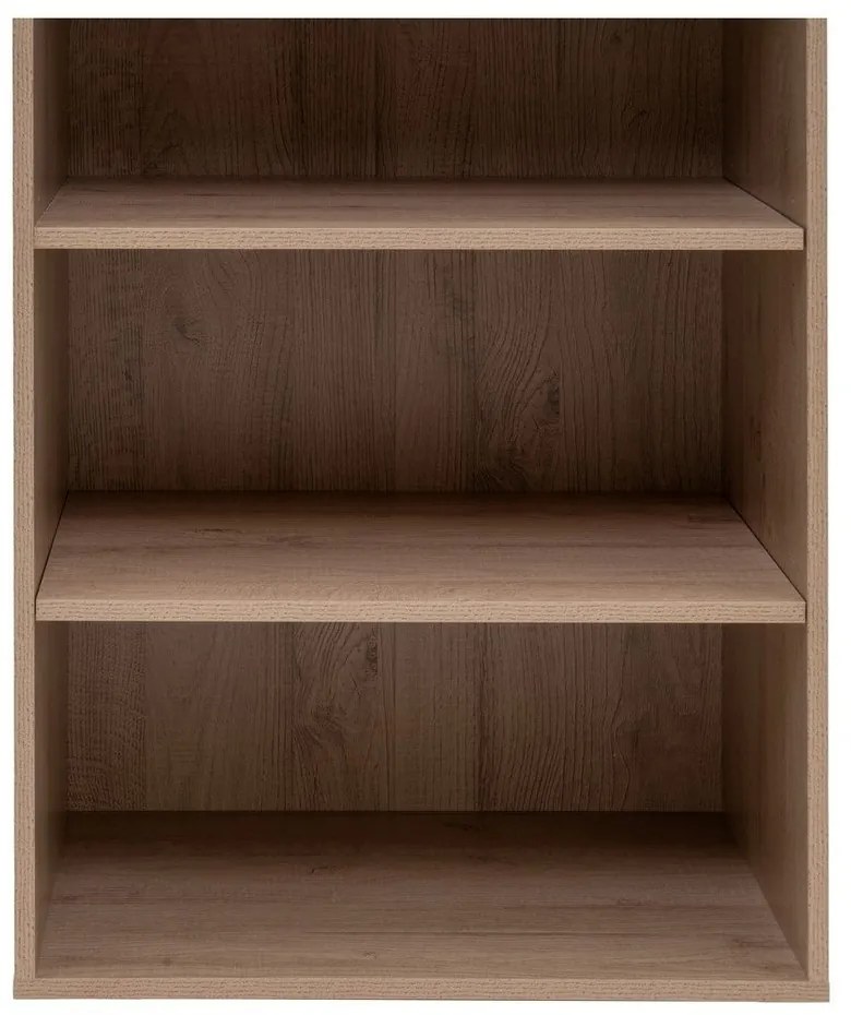 Отворен модулен шкаф от декор от дъб в естествен цвят 60x180x45 cm Modular – Casa Selección