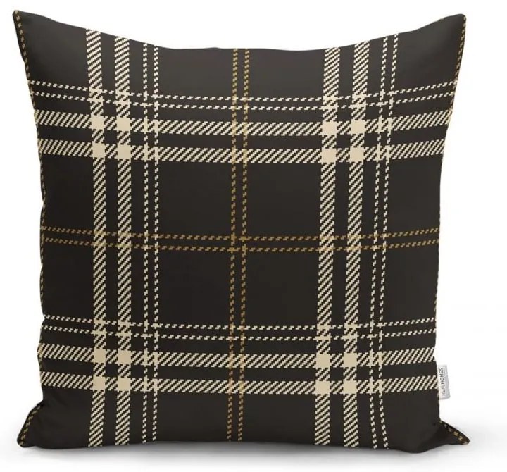 Комплект от 4 коледни калъфки за възглавници и покривка за маса "Снежинка - Minimalist Cushion Covers