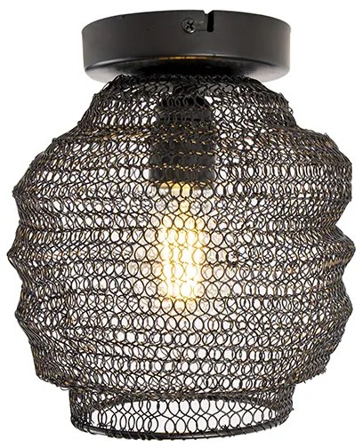 Ориенталска таванна лампа черна - Nidum Bene