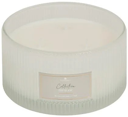 Ароматна свещ atmosphera Albie, 635 гр, Стъклен буркан - Бял чай