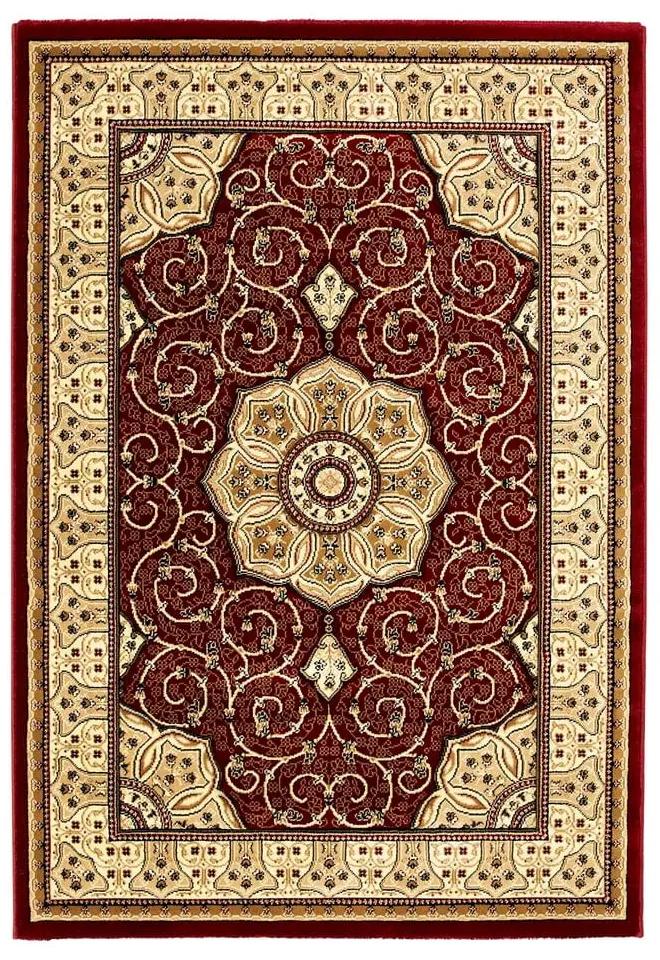 Червен килим 80x140 cm Heritage – Think Rugs