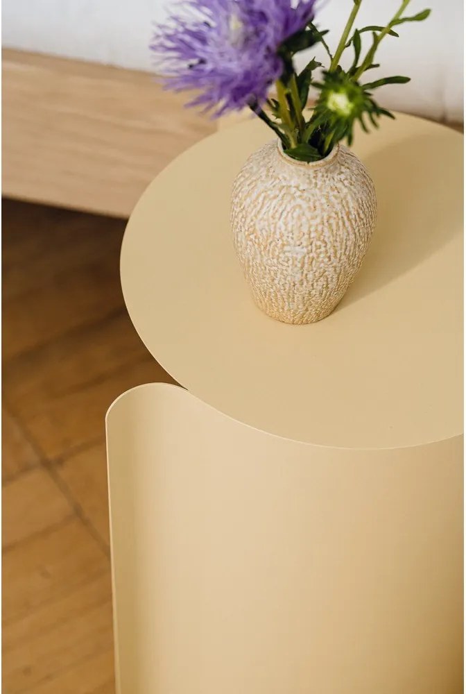 Стоманена кръгла странична масичка ø 32 cm Wa – noo.ma