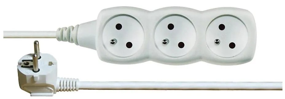 Удължител 3-извода, 5 м