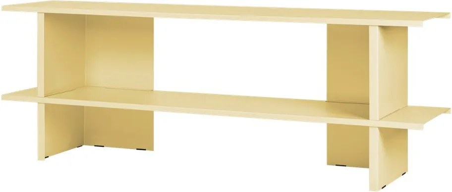 Жълт метален стелаж 160x57x37 cm Hes – noo.ma