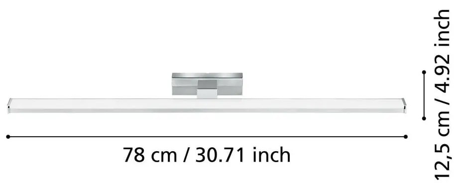 LED стенна лампа в сребрист цвят PANDELLA 1 – EGLO