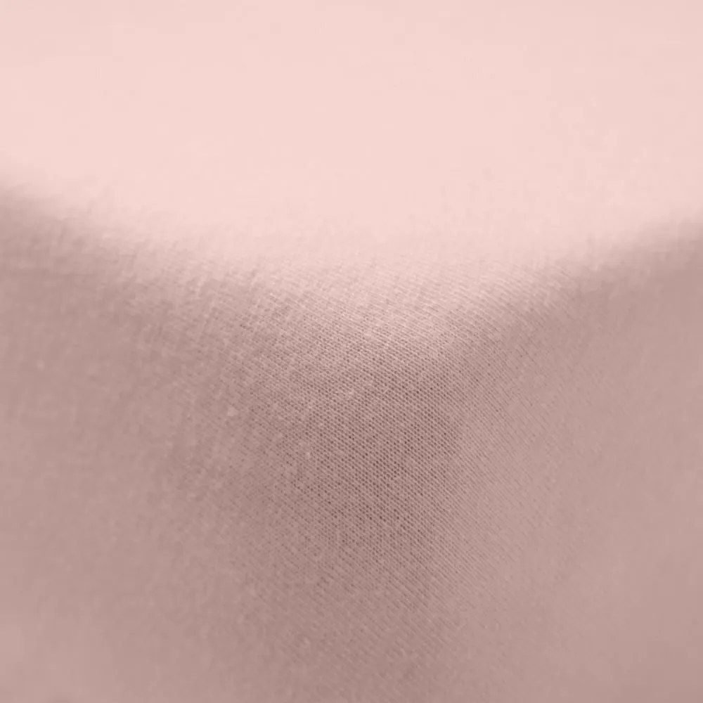 Розов памучен чаршаф 90x190 cm - Catherine Lansfield