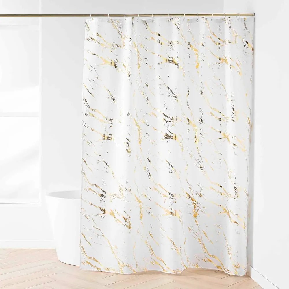 Завеса за душ 180x200 cm Aquamarbre – douceur d'intérieur