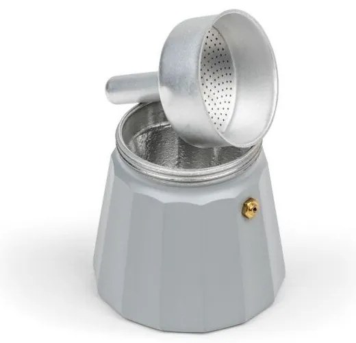 Сива метална кана за кафе 400 ml Moshi – Leopold Vienna