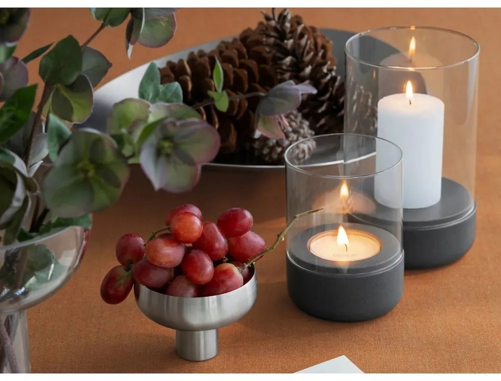 Стъклен свещник за чаена свещ Calma – Blomus