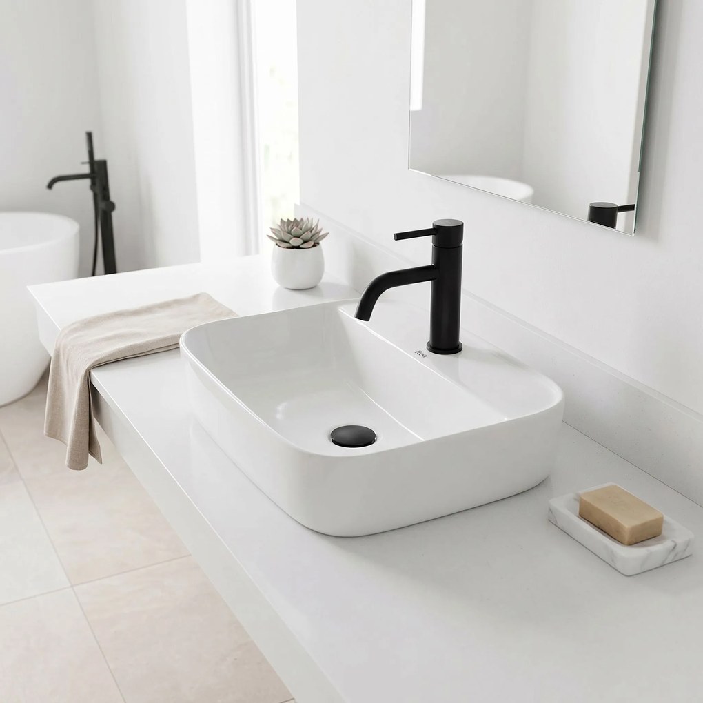 Умивалник за плот Rea Martina White