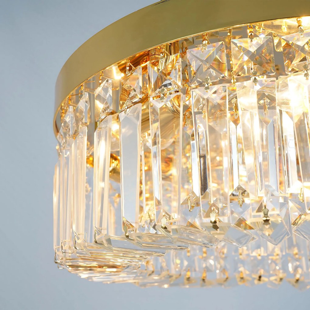 Лампа APP1728-6C 50 cm Gold