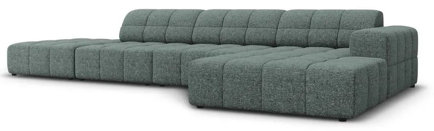 Тюркоазен ъглов диван (десен ъгъл) Chicago - Cosmopolitan Design