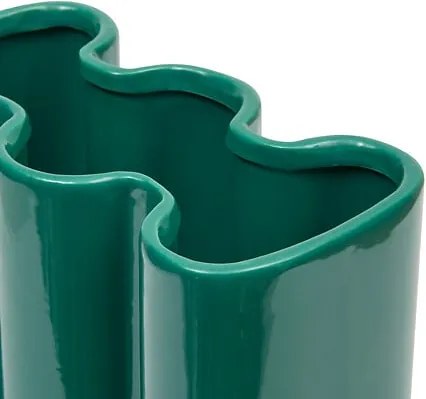 Ваза atmosphera Flow, Керамика, Зелен, 25 cm