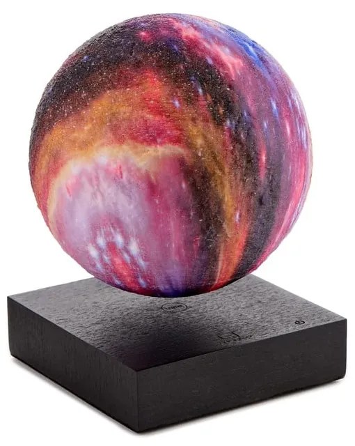 Черна светлинна декорация за контакт ø 12 cm Galaxy – Gingko