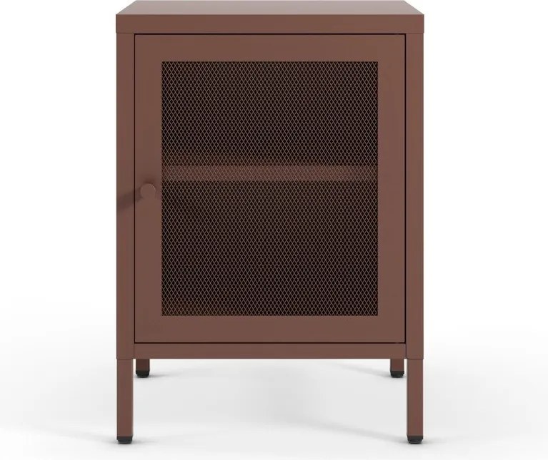 Бордо нощно шкафче Fayna – Marckeric