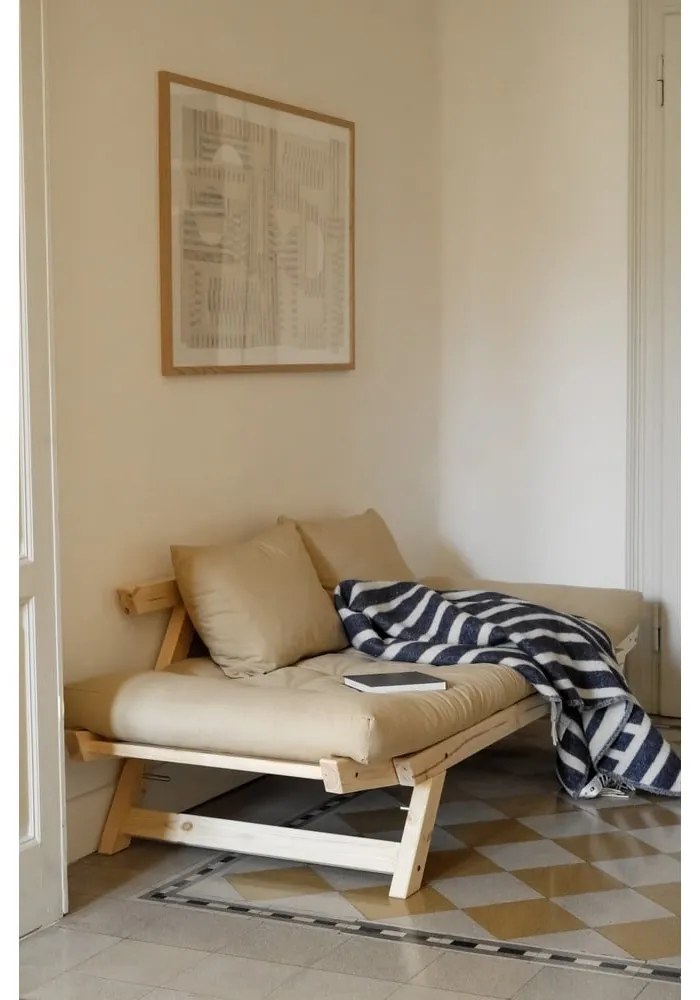 Променлив диван Natural Clear/Linen Beige Bebop - Karup Design