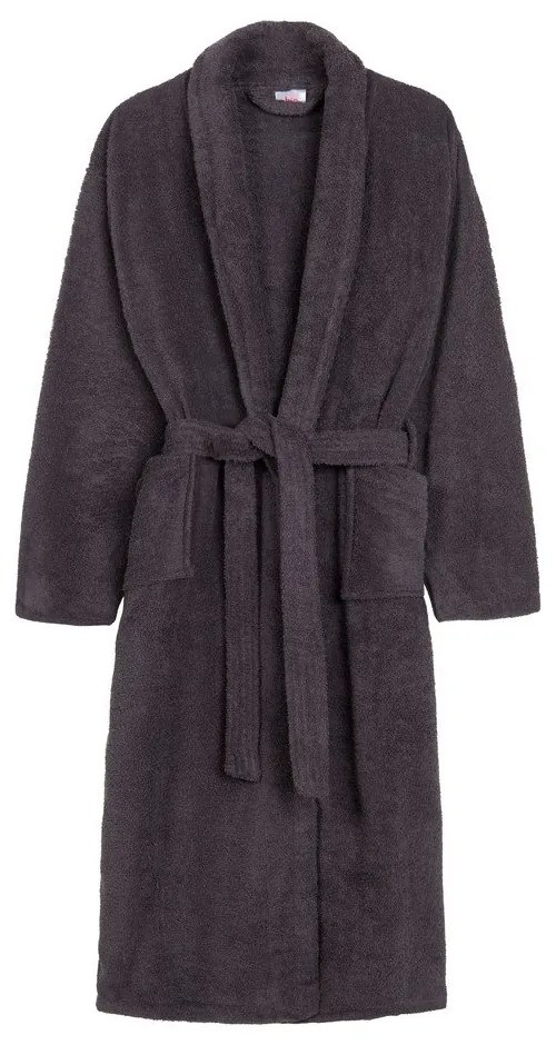 Антрацитна памучна хавлия M/L Terry – HIP