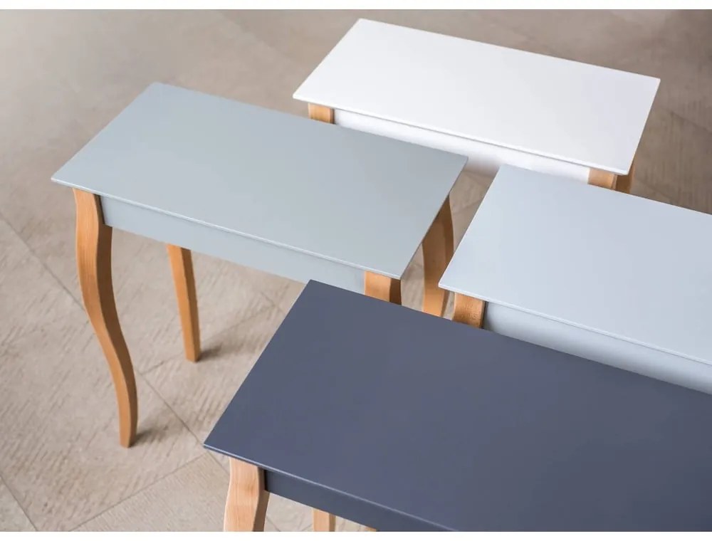 Конзолна маса в графитено сиво, дължина 65 cm Ragaba Console