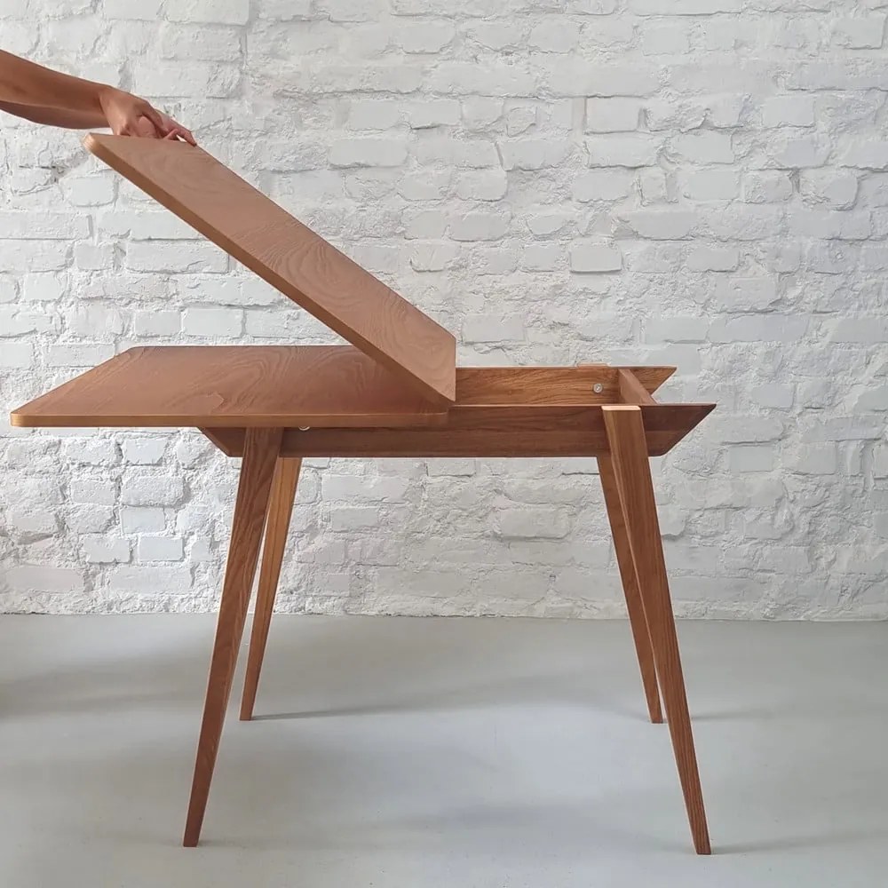 Сгъваема трапезна маса с ясенов плот 65x90 cm Envelope – Ragaba