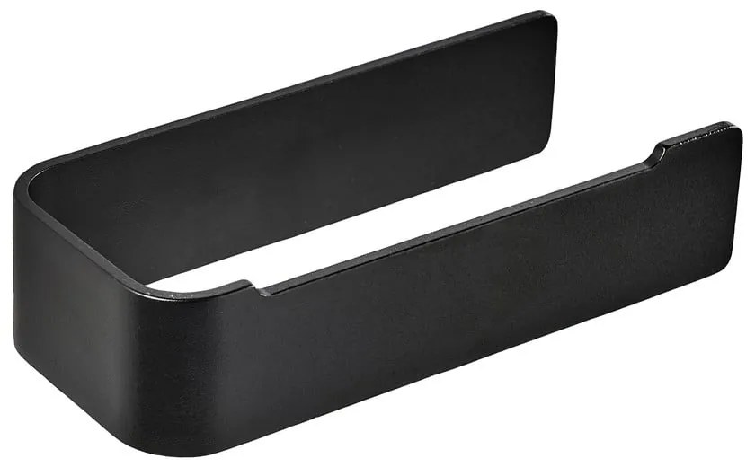 Черен стенен метален държач за тоалетна хартия Ume – Zone