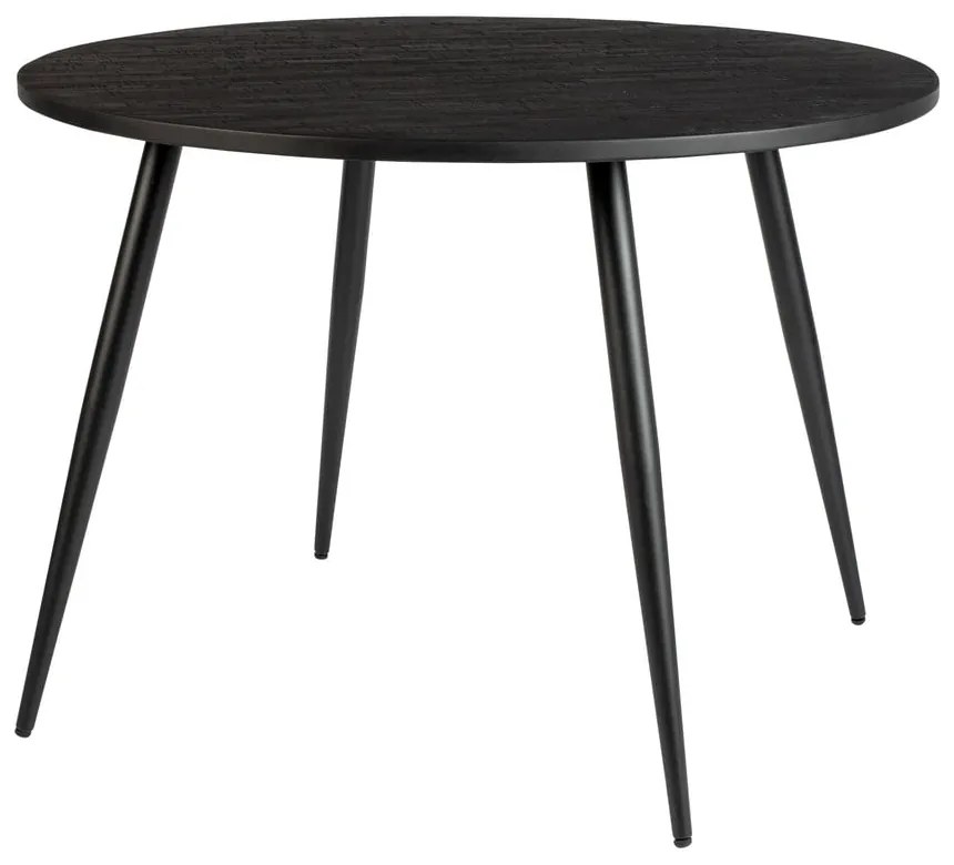 Кръгла маса за хранене от тиково дърво ø 110 cm Mo - White Label