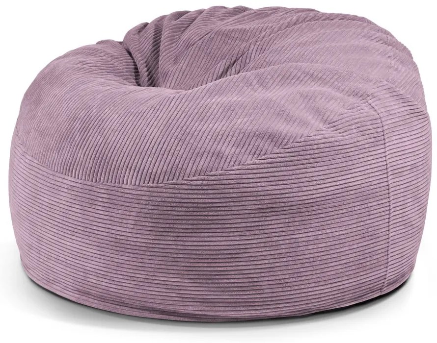 Лилав пуф от рипсено кадифе Om 110 – SLOWDOWN