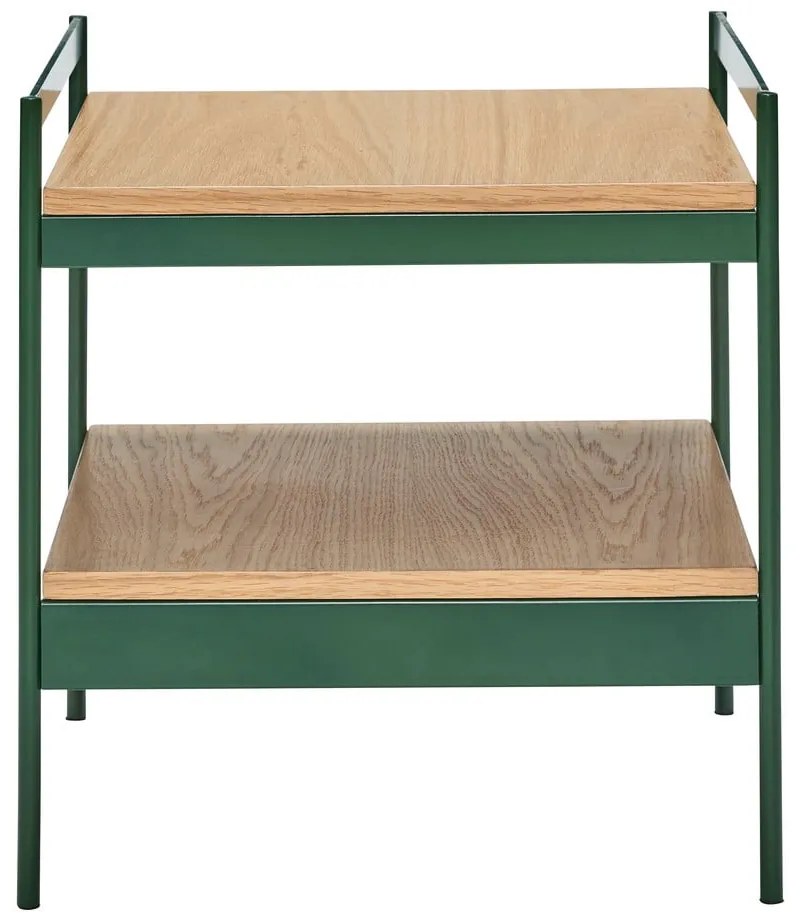 Странична масичка с дъбов плот 43x43 cm Jaunty – Hübsch