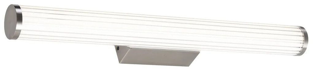 Ретро стенна лампа Gunmetal 60.4cm вкл. LED IP44 - Coco