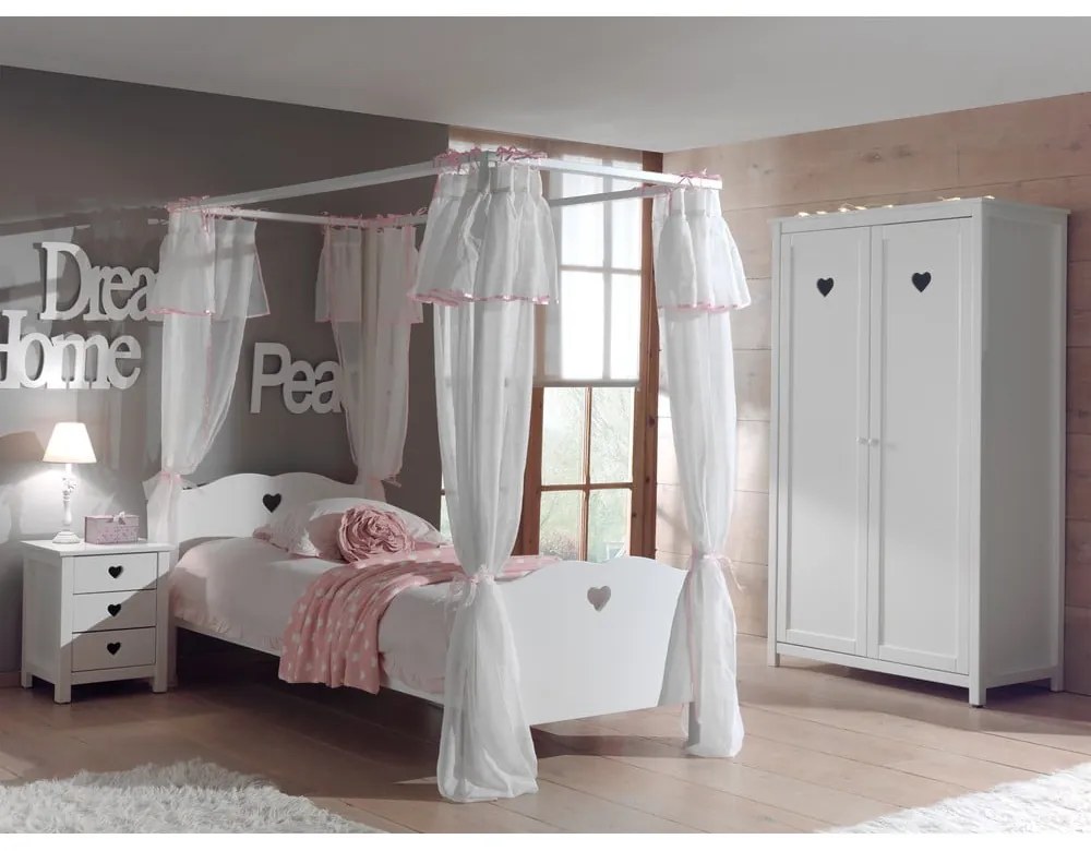 Бял шкаф, височина 190 cm Amori - Vipack