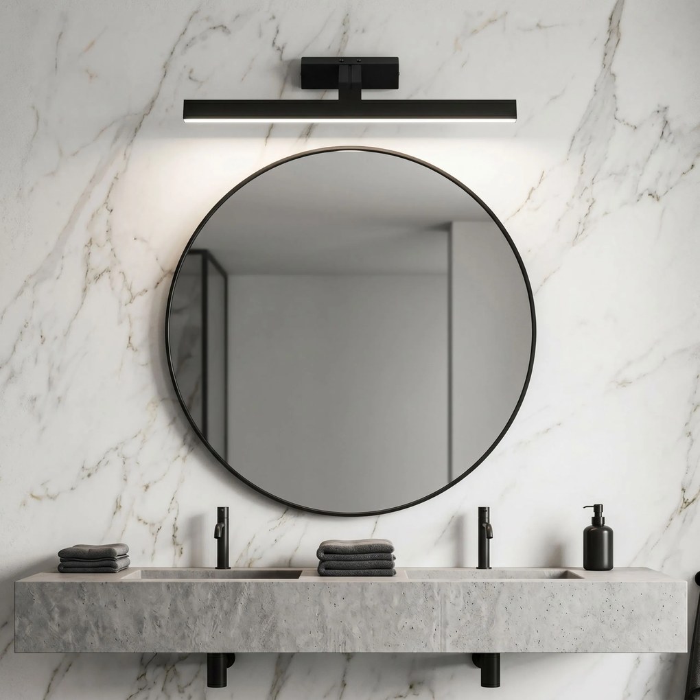 LED аплик за баня SWE011-1W 58cm BLACK