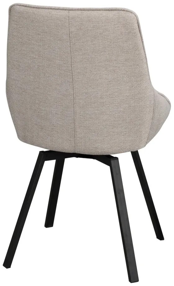 Бежов въртящ се стол Alison - Rowico