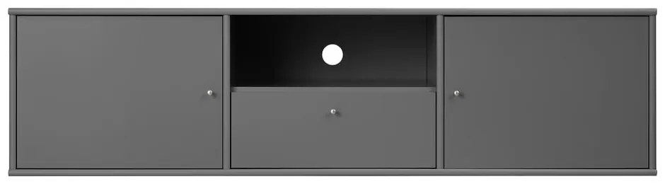 Антрацитна маса за телевизор 161x42 cm Mistral – Hammel Furniture