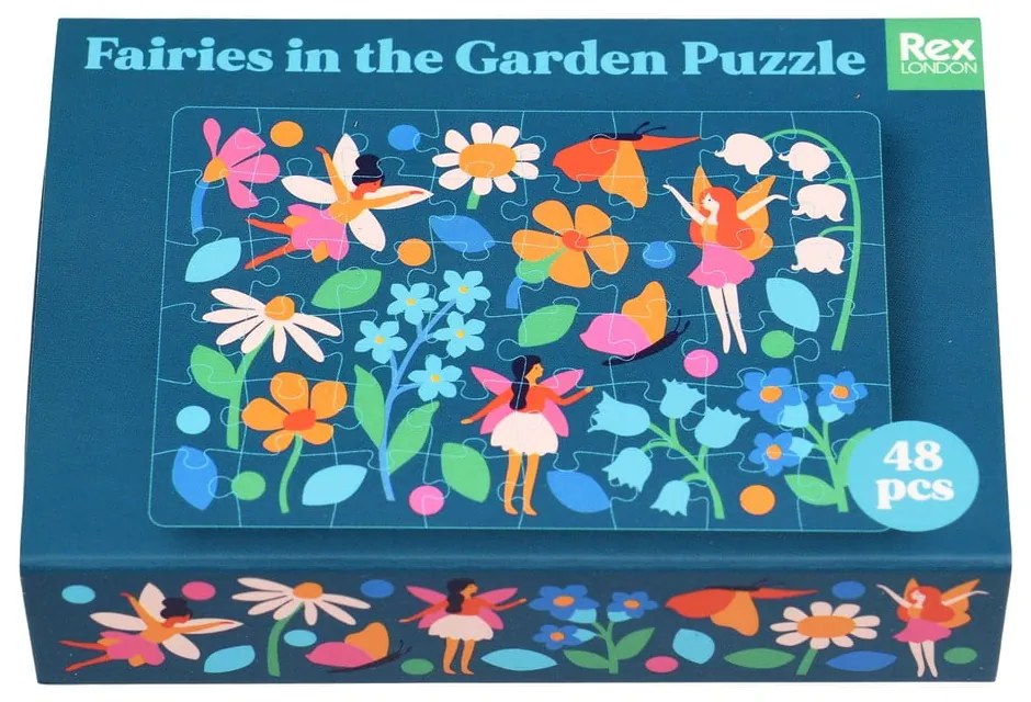 Пъзел (брой части 48) Fairies in the Garden – Rex London