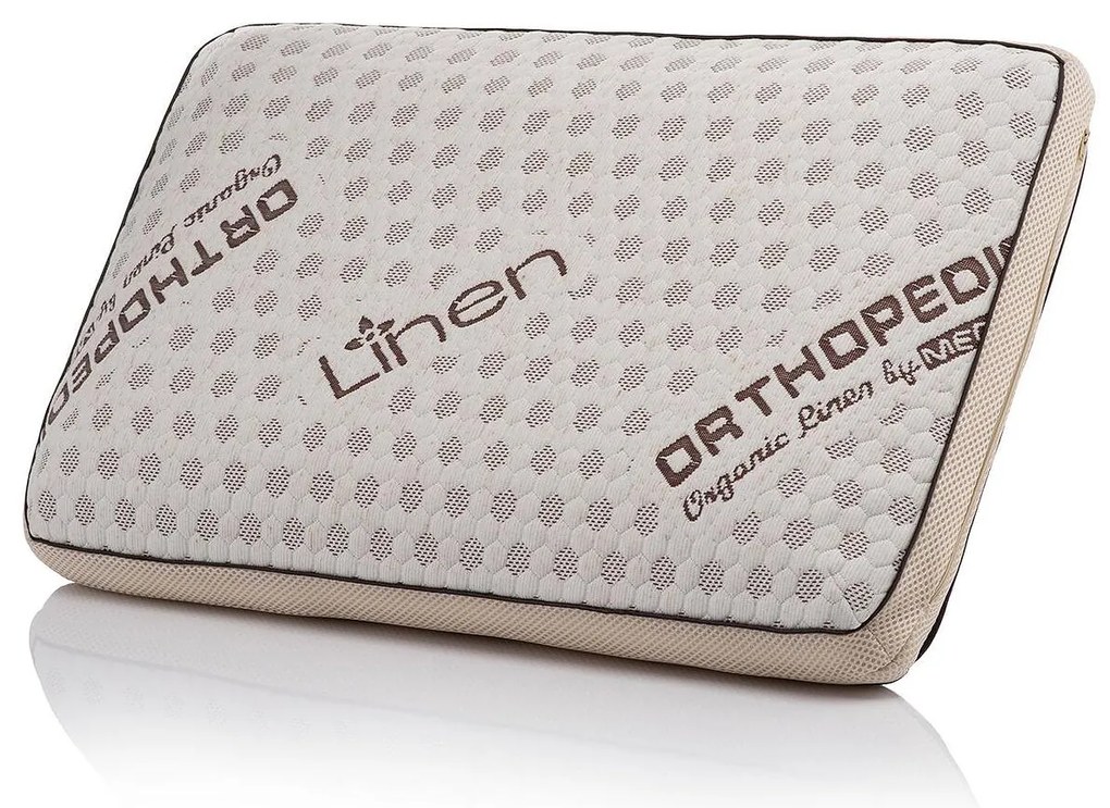 Ортопедична възглавница с мемори пяна Medico Airflow Linnen