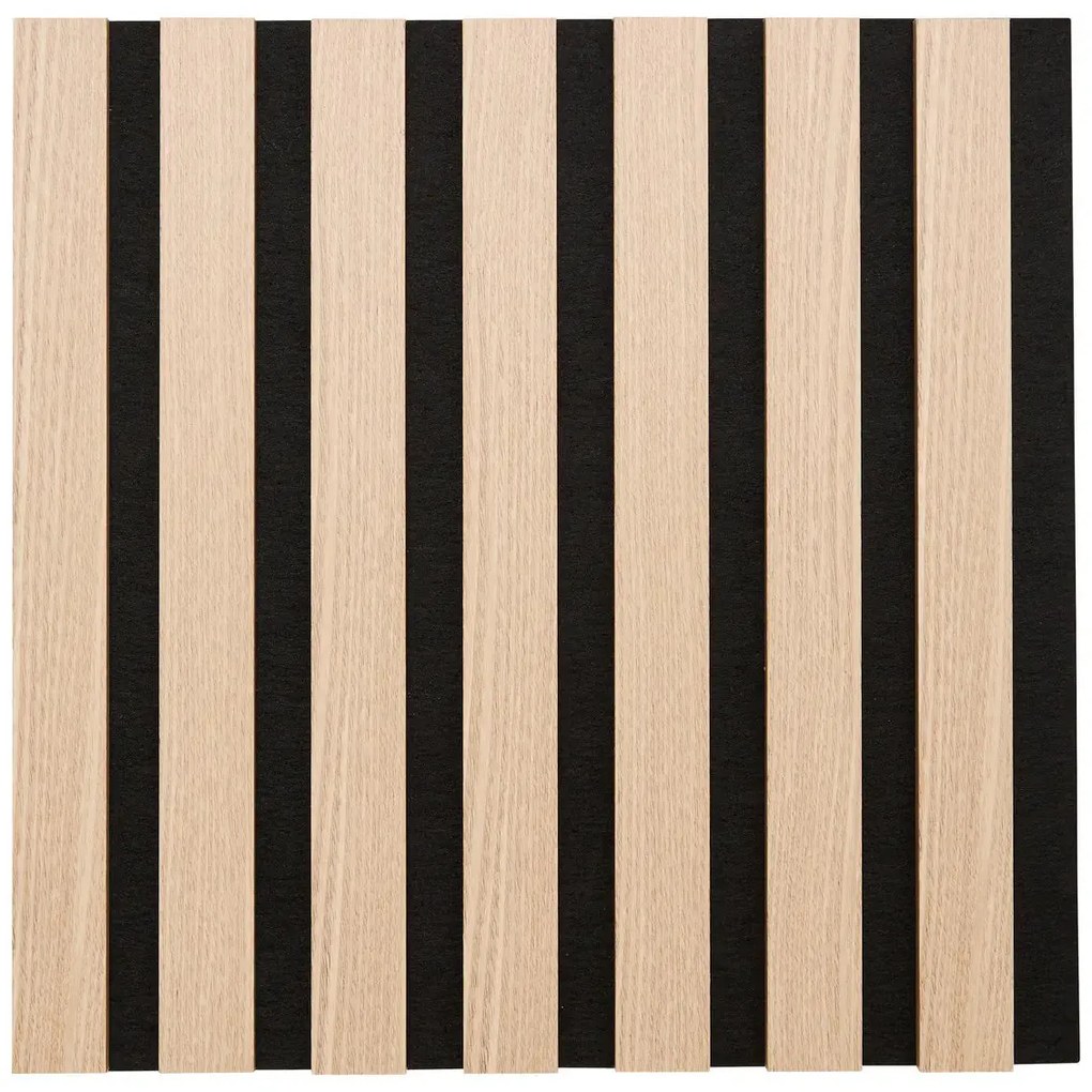 Сет декоративен панел atmosphera Colva, MDF, 30x30 cm, 3 бр - Тъмно дърво