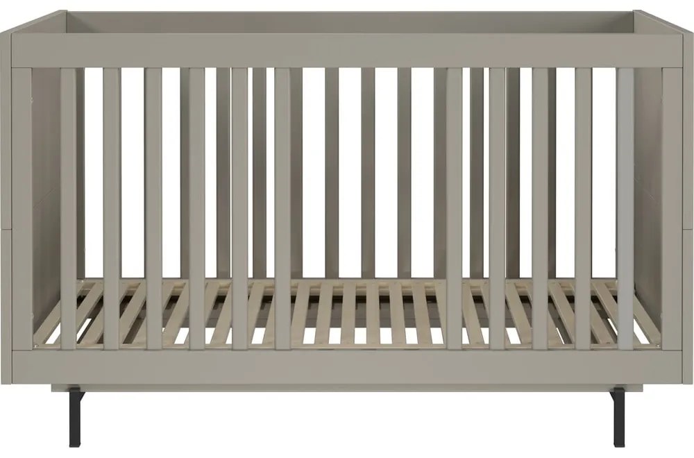 Сиво детско легло 70x140 cm с включена подматрачна рамка Tomino – Germania