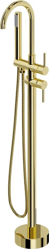 Mexen Alma свободно стояща вана батерия, златна - 75033-50