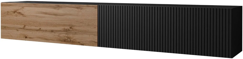 ТВ стойка Capital-Тъмно сиво-Fusiko