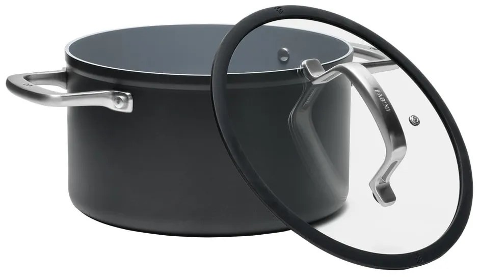 Гърне с капак/с керамично покритие подходящо за индукционен котлон 5,5 l Meda 3.0 – FABINI