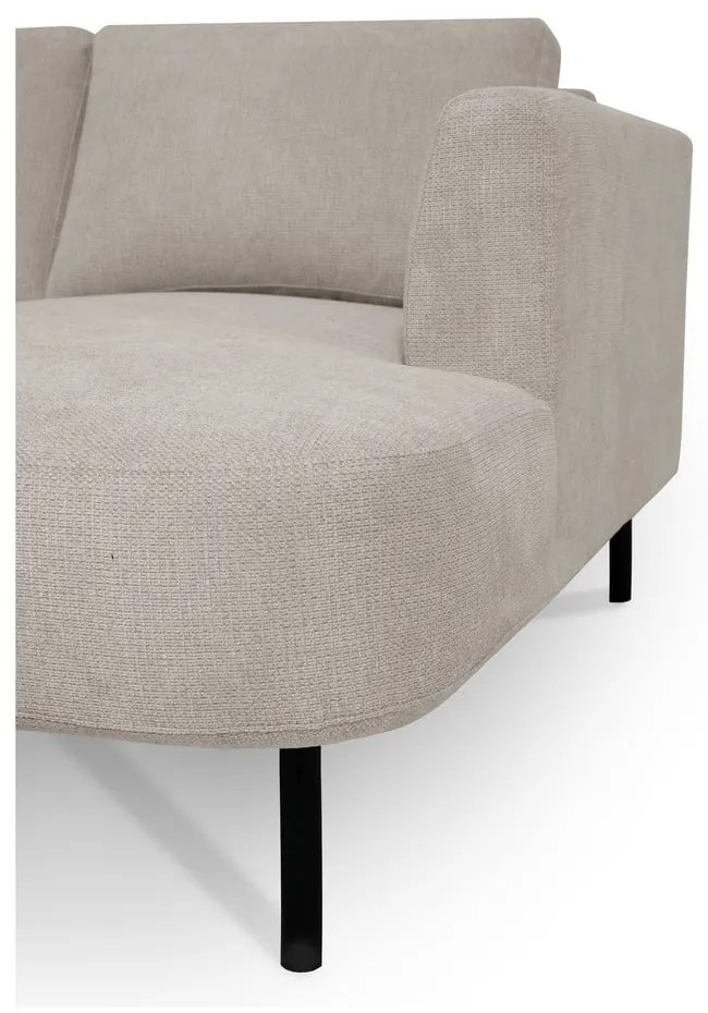 Бежов ъглов диван (ляв ъгъл/"U" форма) Hero – Scandic