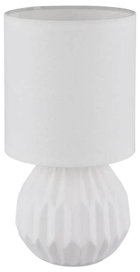 Globo 21730W - Настолна лампа SYLAS 1xE14/40W/230V бял